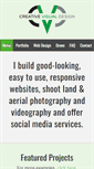 Mobile Screenshot of creativevisualdesign.com